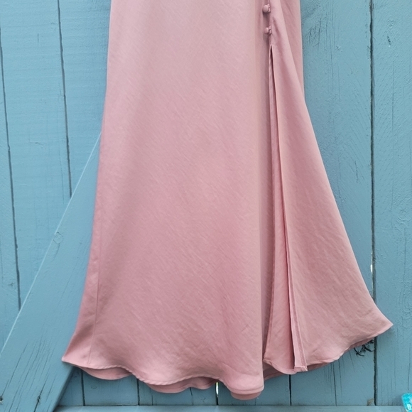 Zara Maxi Party Dress Size Medium in Dusty Pink Size  Medium - Picture 6 of 13